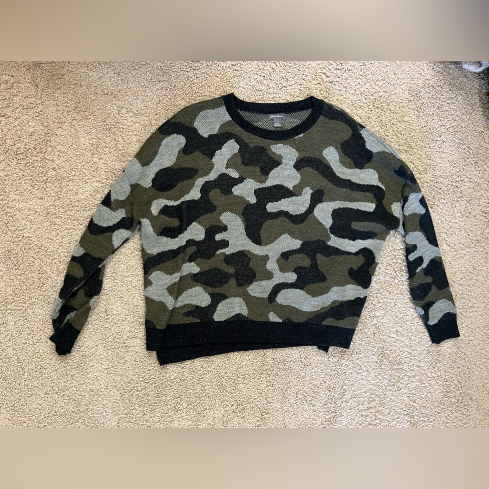 Eddie Bauer Women’s Camo Sweater